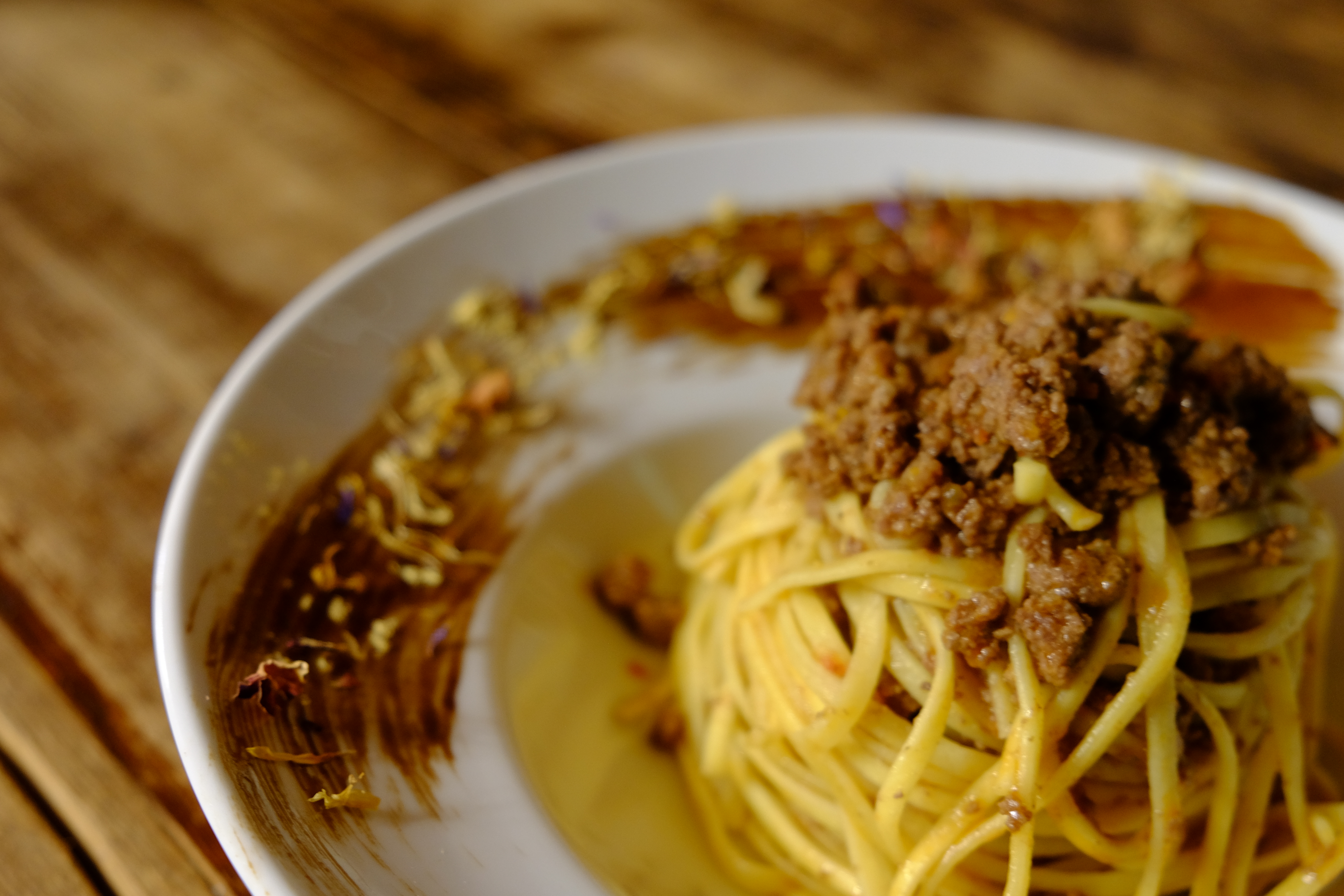 Composizione culinaria elegante